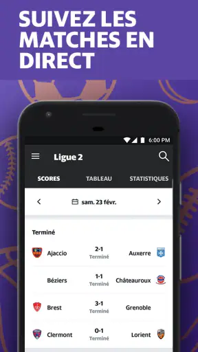 Yahoo Sport screenshot