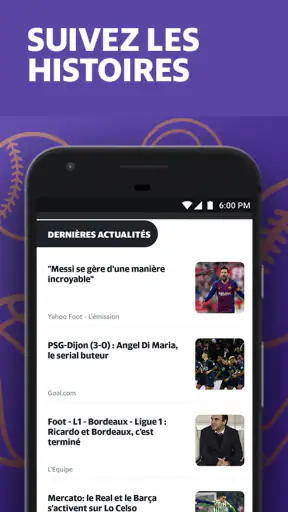 Yahoo Sport screenshot