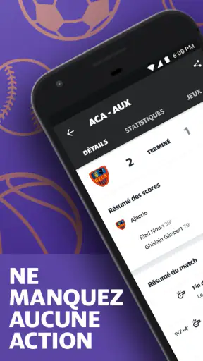 Yahoo Sport screenshot