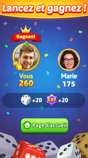 Yatzy Blitz : jeu de dés screenshot