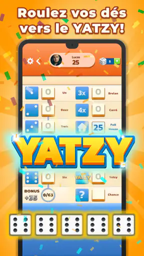 Yatzy - Jeu de dés screenshot