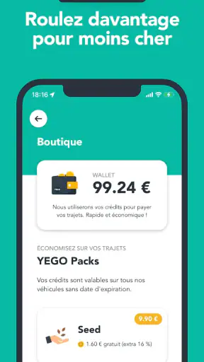 YEGO Mobility screenshot