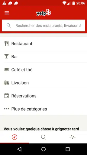 Yelp screenshot