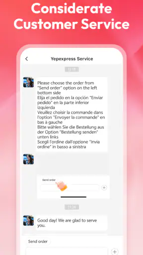 Yepexpress screenshot
