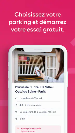 Yespark, votre parking screenshot