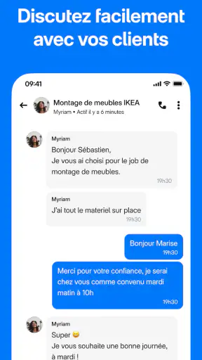 Yoojo Prestataire screenshot