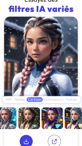 YouCam AI Pro: Générateur d'ia screenshot