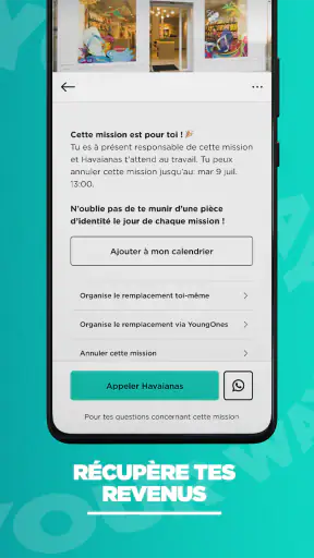 YoungOnes: Missions freelance screenshot