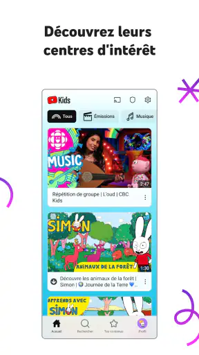 YouTube Kids screenshot