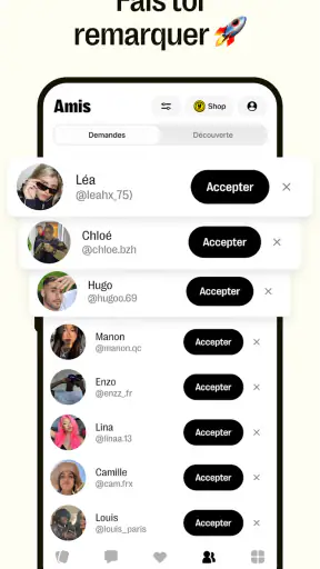 Yubo : Fais-toi de vrais amis  screenshot