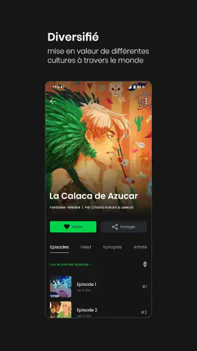YURAI – Webcomics indépendants screenshot
