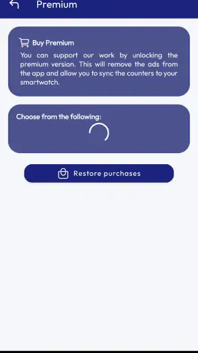 Zähler für Wear OS screenshot