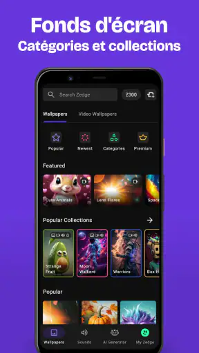 ZEDGE™ - Fonds d'écran screenshot