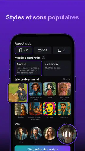 Zeemo:Vidéos IA et Sous-titres screenshot