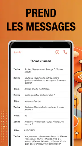 ZENLINE - Répondeur IA screenshot