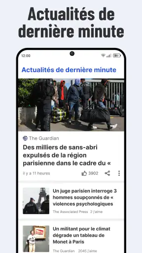 Zip Nouvelles: Temps réel screenshot