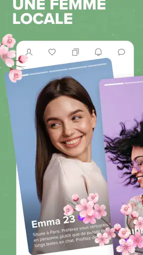 Zoe: Rencontres lesbiennes app screenshot