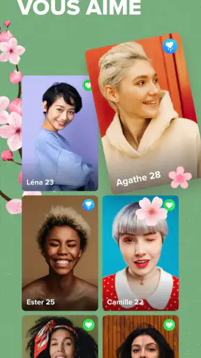 Zoe: Rencontres lesbiennes app screenshot