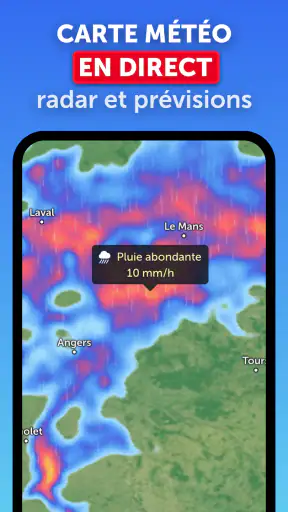 Zoom Earth - Météo Radar Live screenshot
