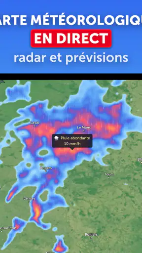 Zoom Earth - Météo Radar Live screenshot