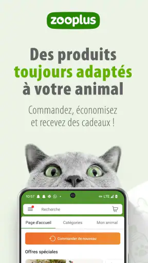 zooplus - Animalerie en ligne screenshot