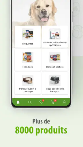 zooplus - Animalerie en ligne screenshot