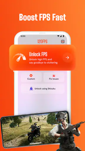 120 FPS Booster - FPS Unlocker screenshot