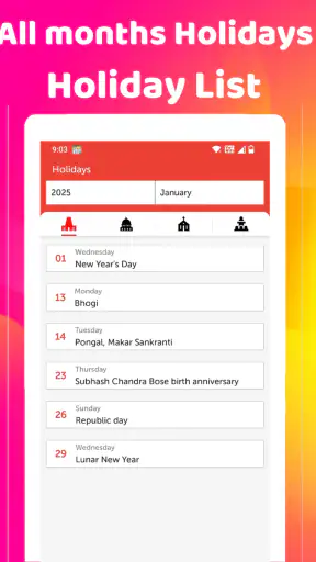 2025 कैलेंडर - राशिफल screenshot
