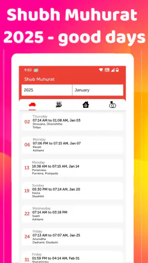2025 कैलेंडर - राशिफल screenshot