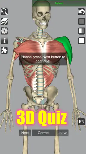 3D Bones and Organs (Anatomy) screenshot