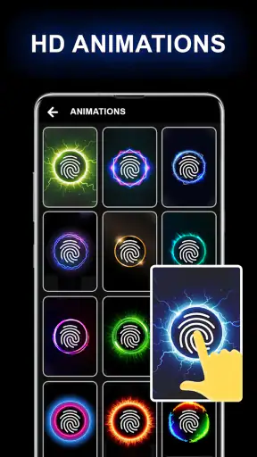 3D Fingerprint animation screenshot