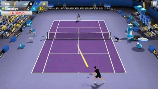 3D Tennis screenshot
