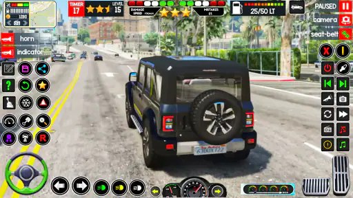 4x4 जीप: एसयूवी जीप गेम screenshot
