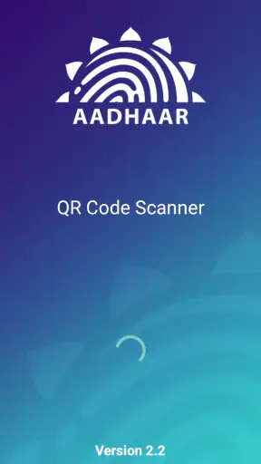 Aadhaar QR Scanner screenshot
