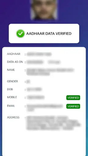 Aadhaar QR Scanner screenshot
