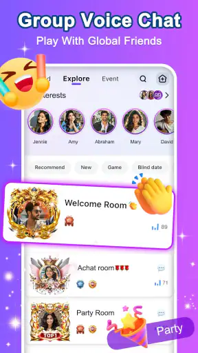 Achat- Live Chat& Make Friends screenshot