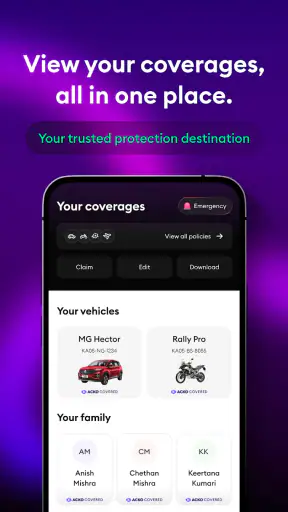 ACKO Insurance screenshot
