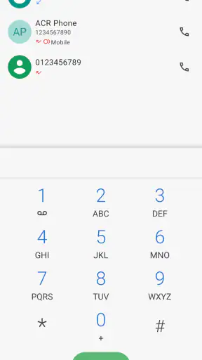 ACR Phone screenshot