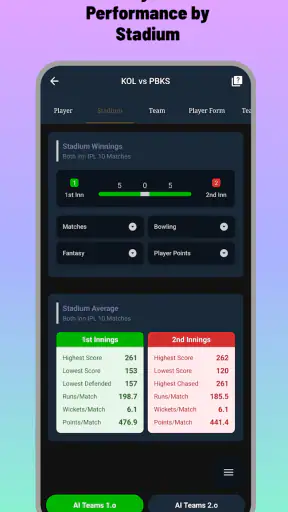 Advance Cricket screenshot