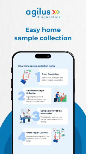 Agilus Diagnostics- Blood Test screenshot