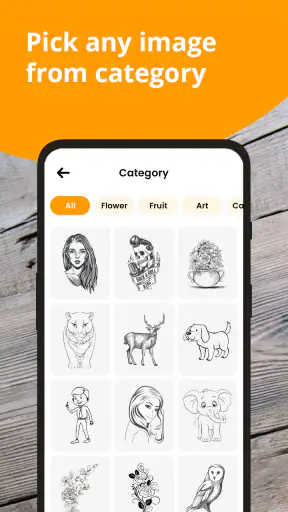 AI Drawing Trace & Sketch screenshot