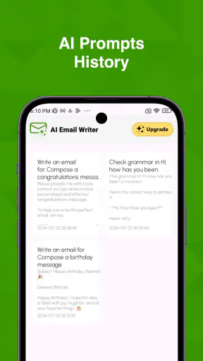 AI Email Writer screenshot