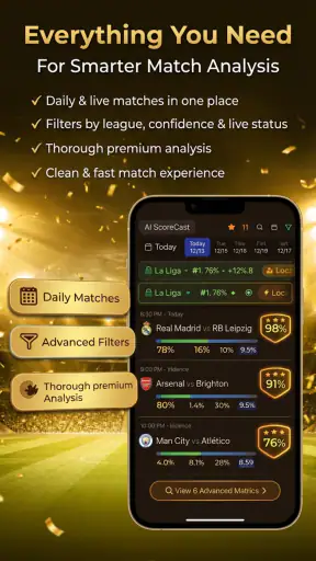 AI Football Match Predictions screenshot