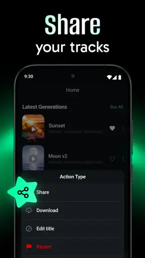 AI Music & Song Generator screenshot