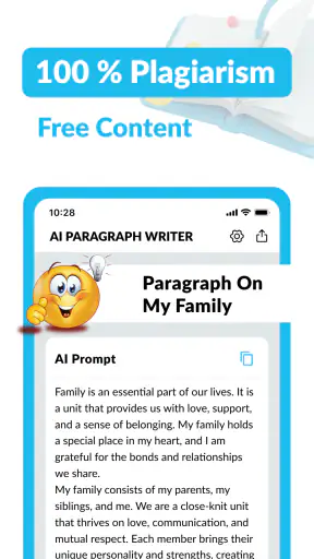 AI Paragraph Generator, Writer screenshot