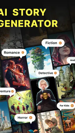 AI Story Generator Novel Maker screenshot