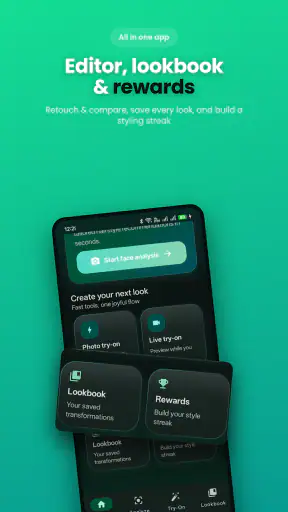 AI हेयर स्टाइल, दाढ़ी, चश्मा screenshot