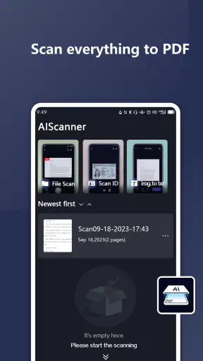 Scanner AI Pro : Docs to PDF screenshot