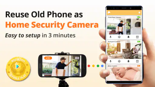 AlfredCamera Home Security app screenshot