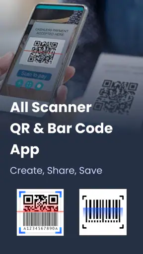 All Code Scanner QR Reader App screenshot